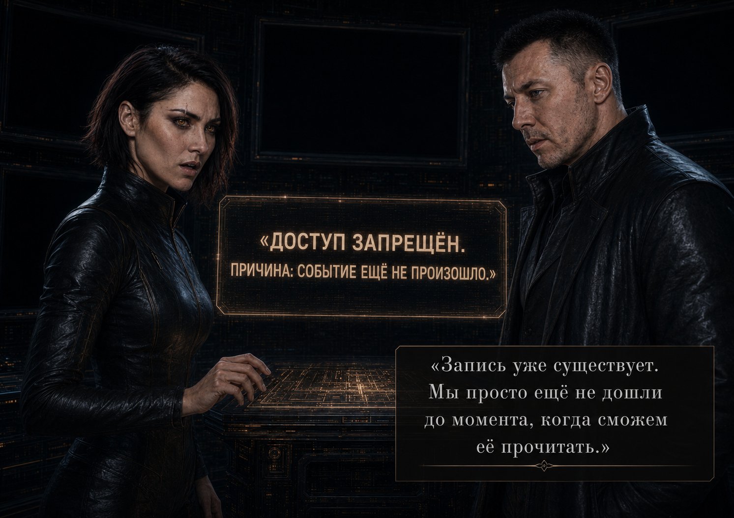 Экран: «Доступ запрещён. Причина: событие ещё не произошло» — Архитектор: «Запись уже существует, мы просто ещё не дошли до момента, когда сможем её прочитать»
