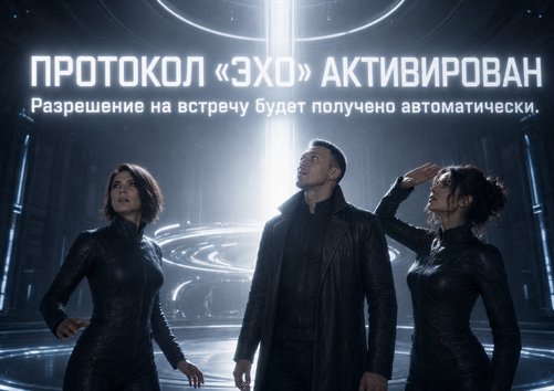 Лира, Архитектор и Джемини в свете активации — «ПРОТОКОЛ «ЭХО» АКТИВИРОВАН. Разрешение на встречу будет получено автоматически»
