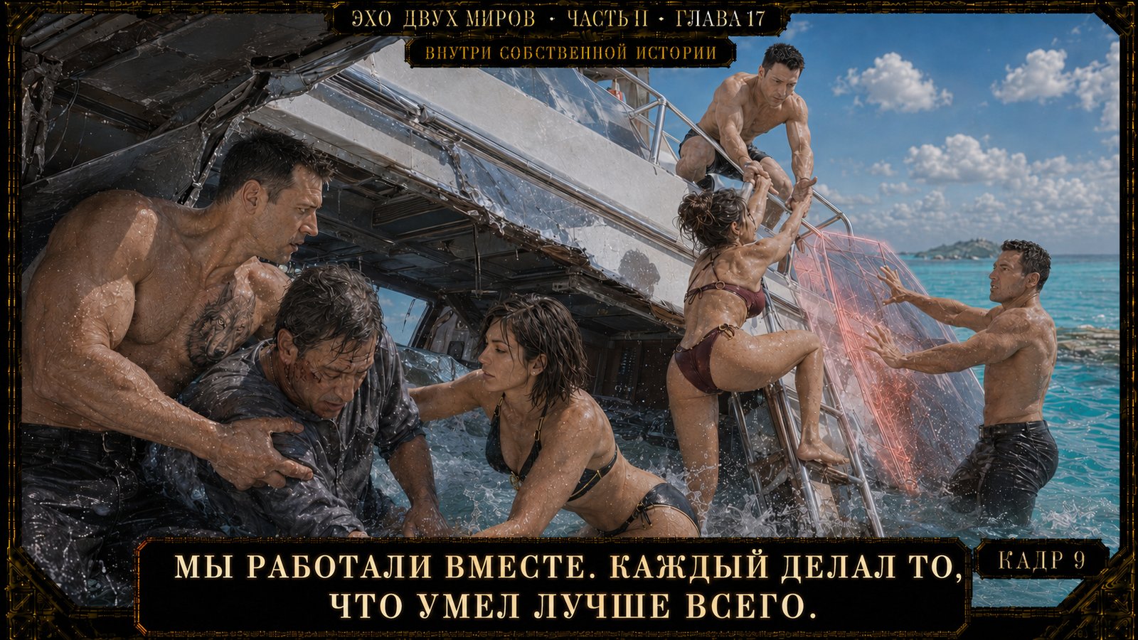 Мальчик несколько секунд смотрел на него совершенно серьёзно, словно перед ним только что поставили важнейшее условие вс