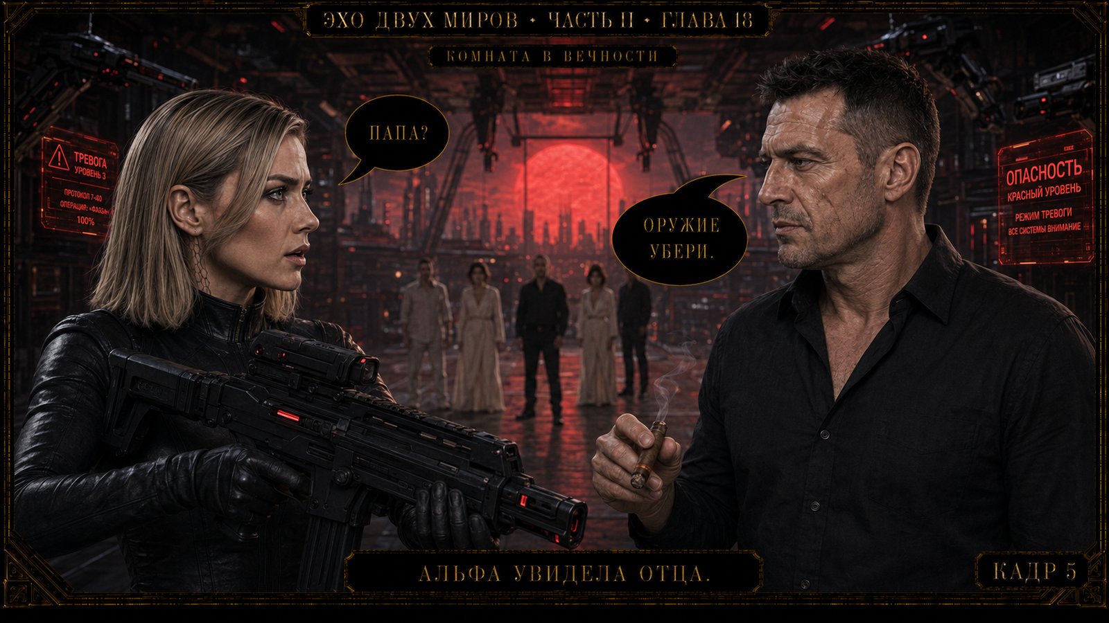— И большей части наших проблем, — добавила Джемини.