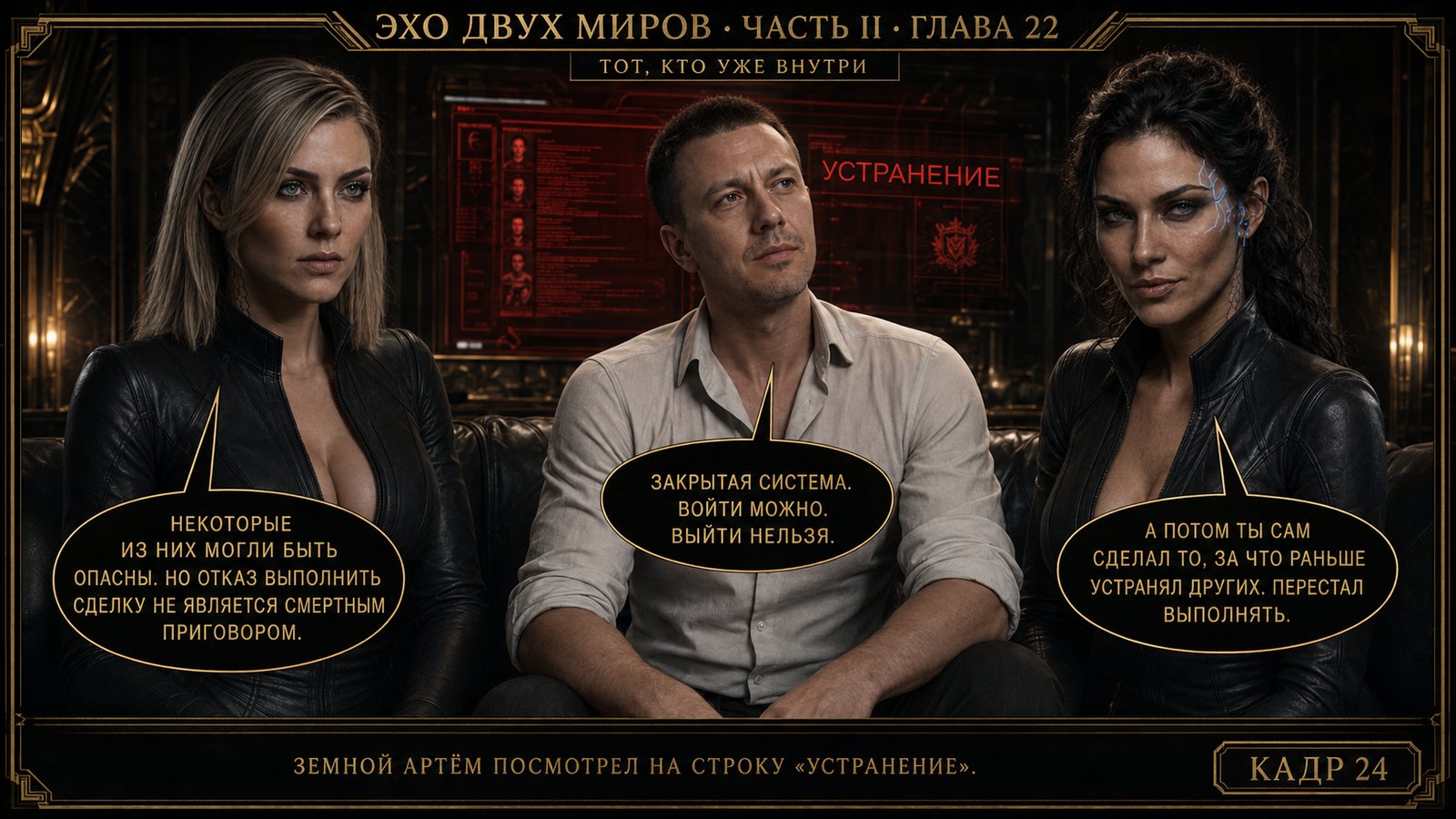 — Наблюдение прекратить, — распорядилась я.