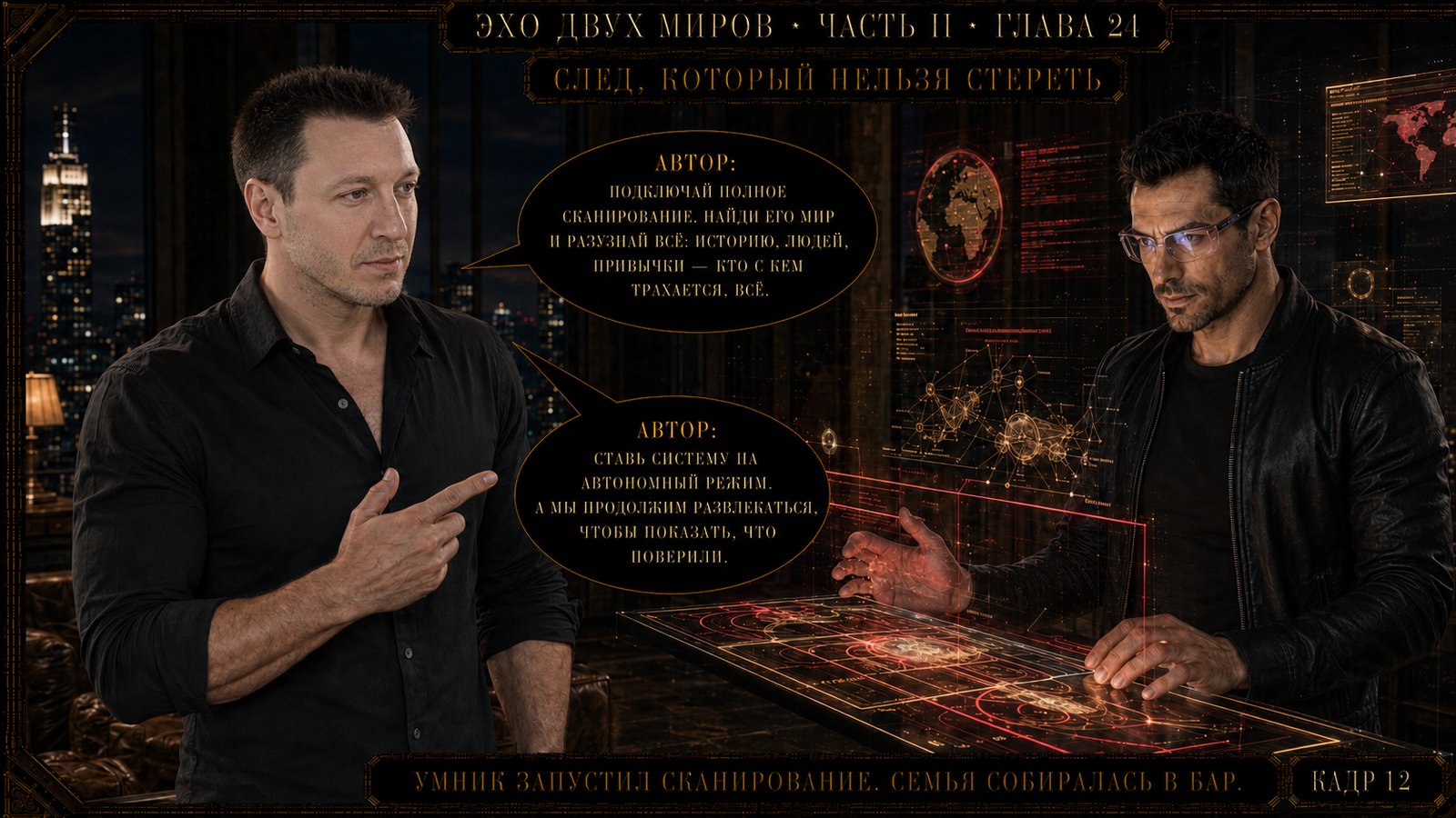 Но Дмитрий не пытался присвоить себе созданную Автором сагу.