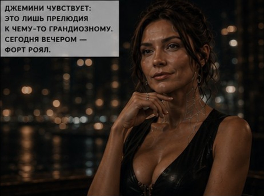 Comic page: Gemini on a balcony, night-time Moscow in the background
